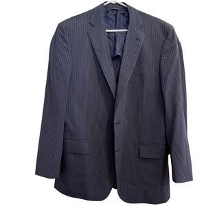 Brooks Brothers Men’s Sportcoat Jacket Regent BrooksCool Wool Blend Navy/Gray Pi